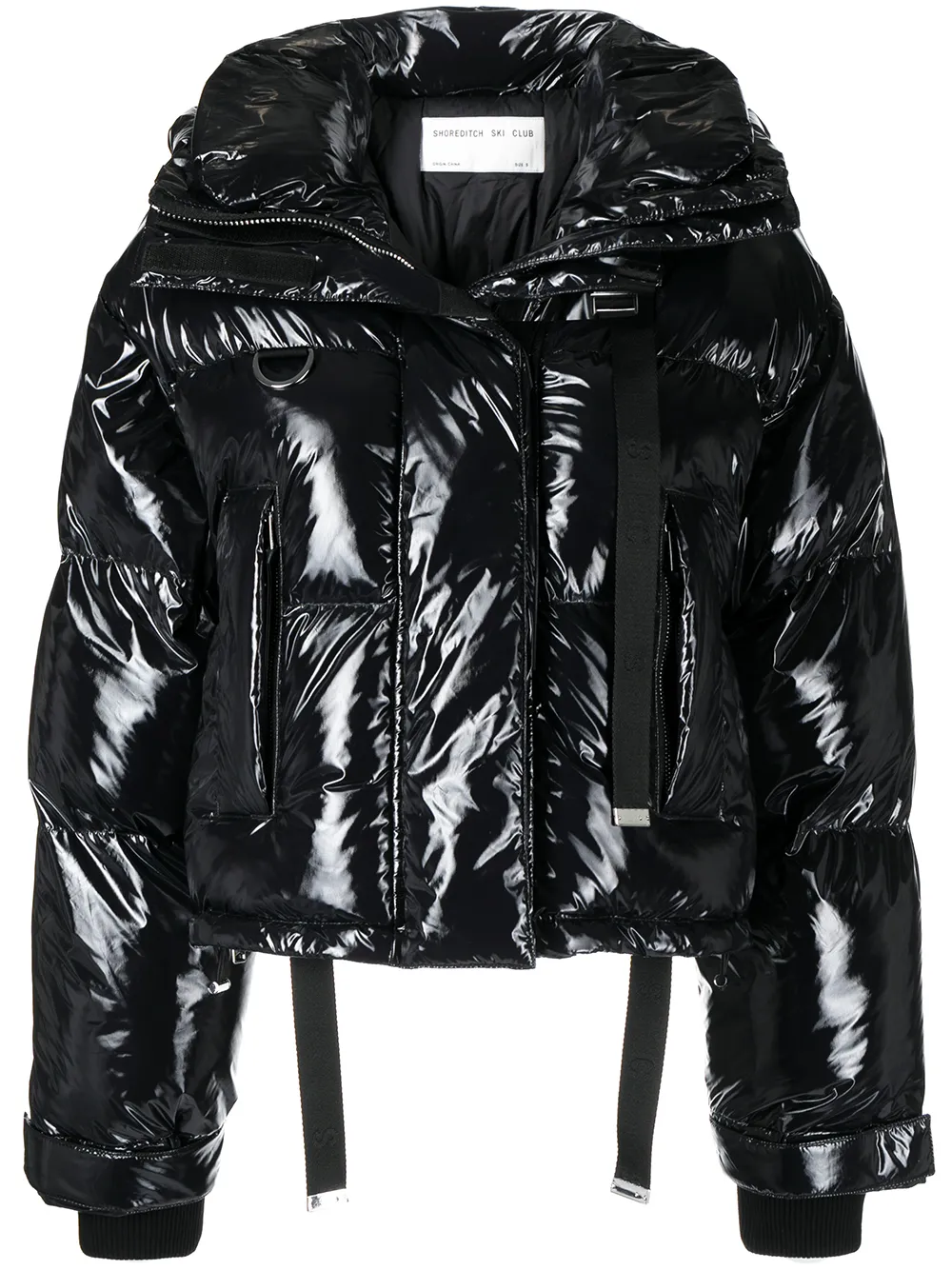 

Shoreditch Ski Club chamarra capitonada Willow Mia - Negro