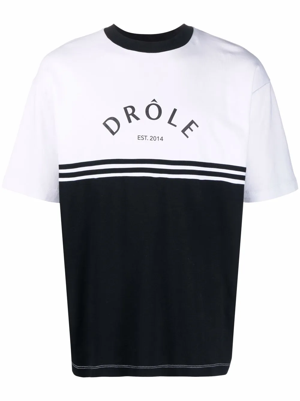 Drôle De Monsieur футболка с логотипом