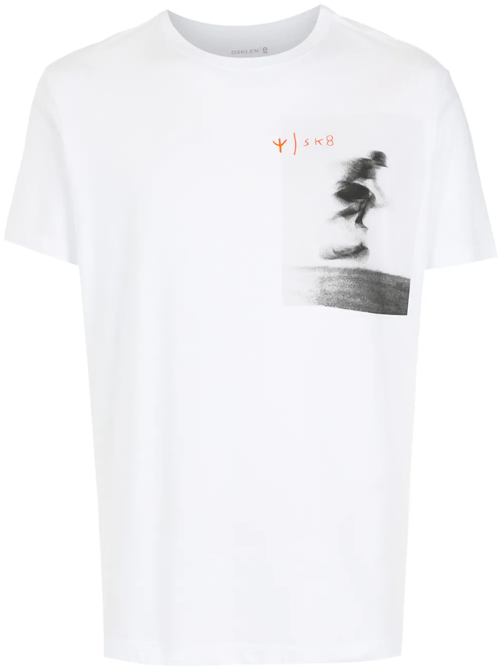 

Osklen playera con boceto estampado - Blanco