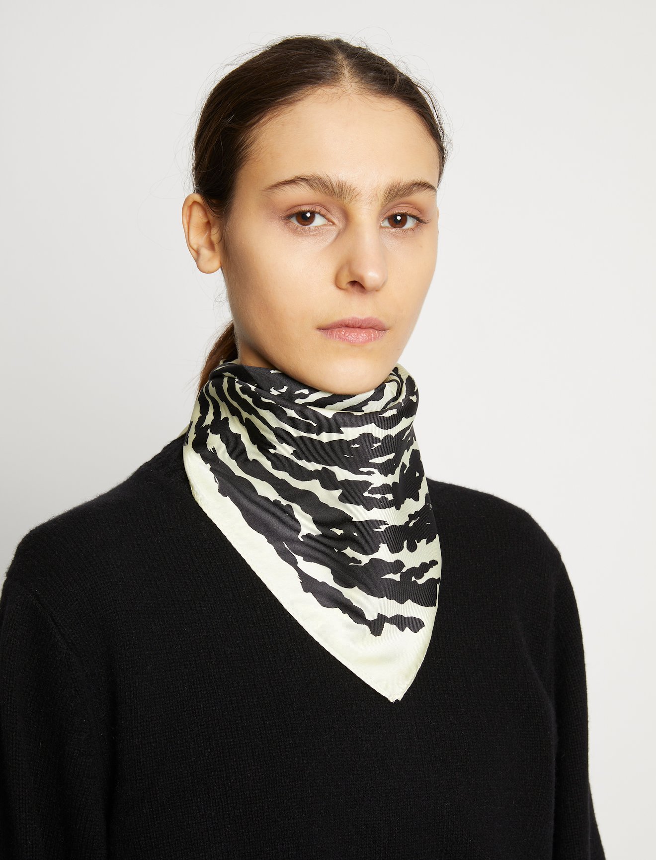 Painted Spiral Handkerchief #1