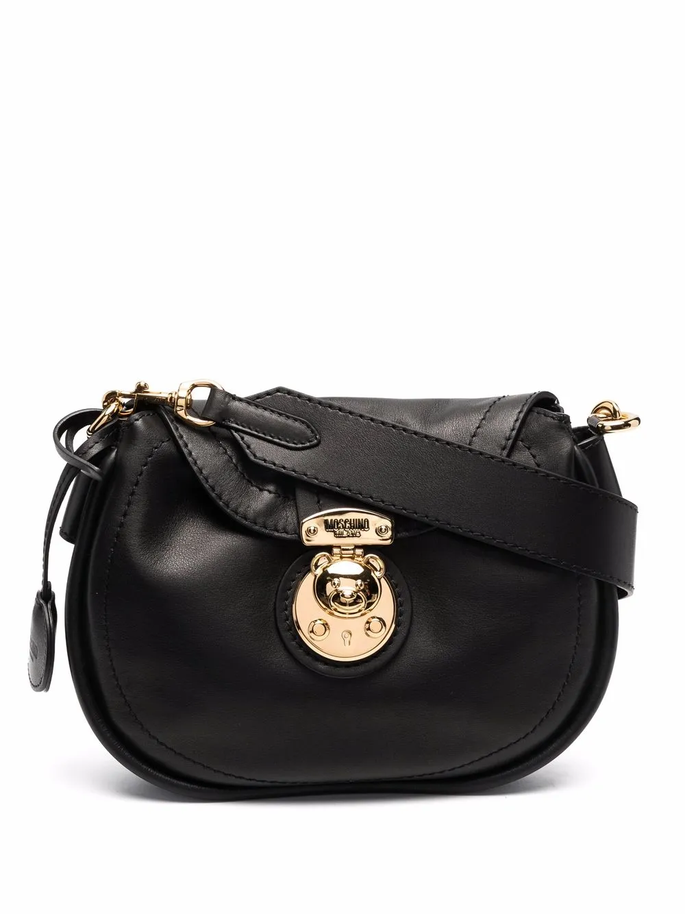 

Moschino tote con motivo Teddy Bear - Negro