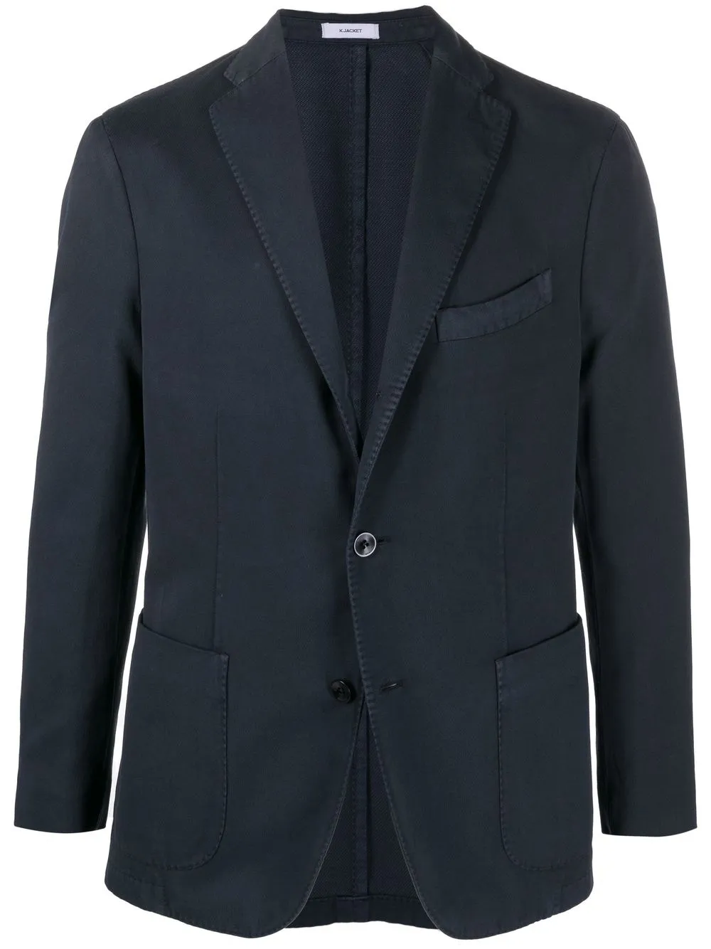 

Boglioli blazer con solapa de muesca - Azul