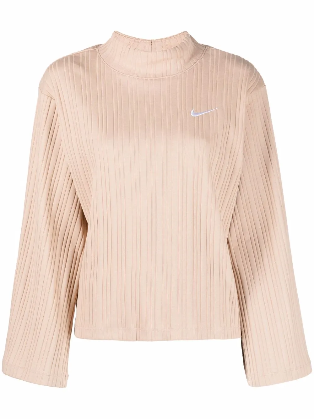logo funnel-neck sweatshirt