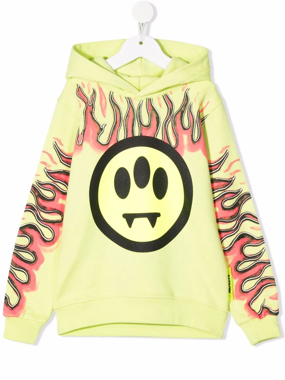 

Barrow kids hoodie con logo estampado - Verde