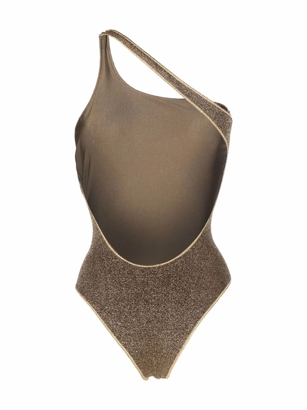 Oséree Asymmetrisch badpak - Beige