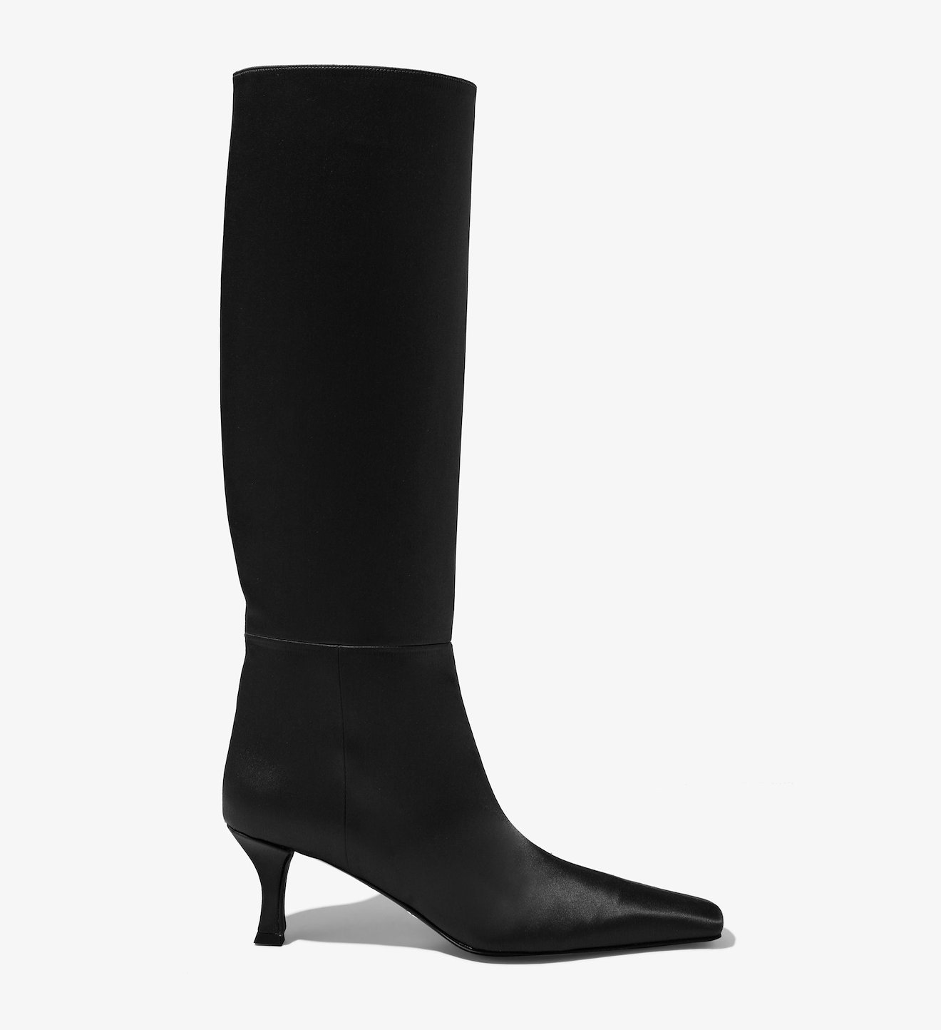 Satin Trap Boots