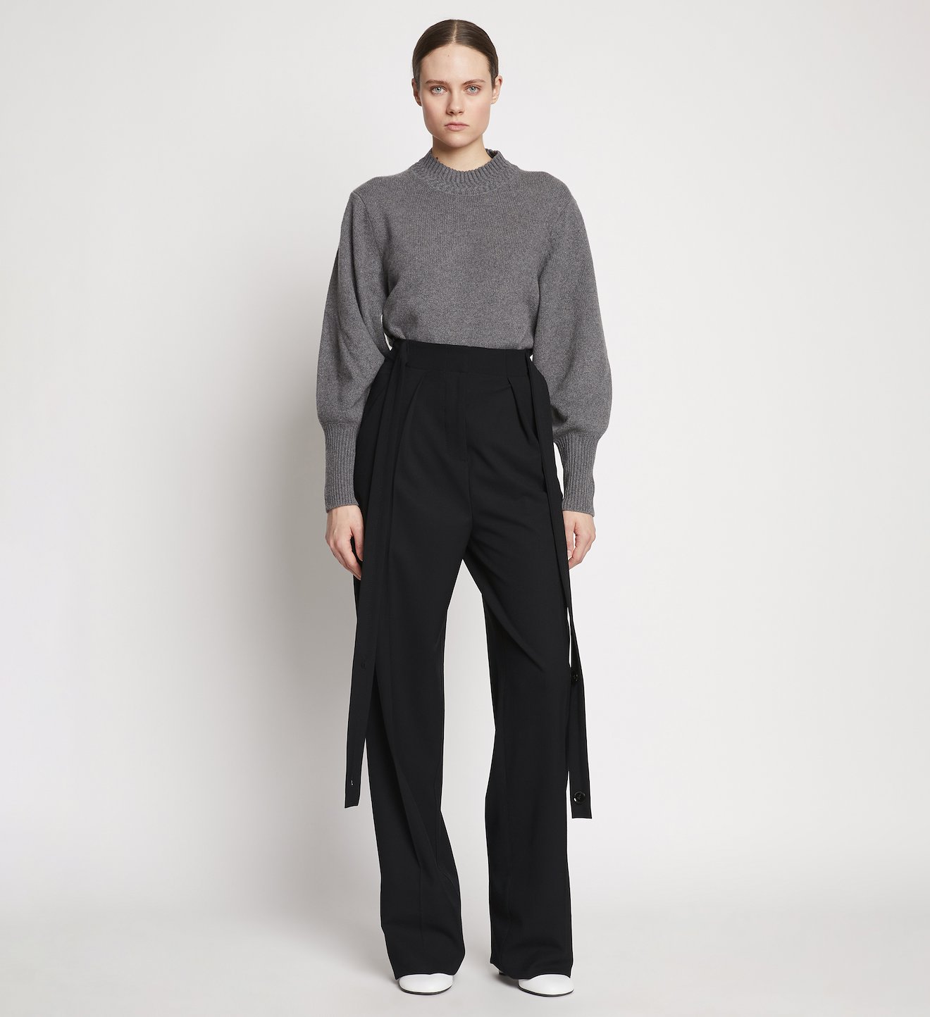 Lightweight Wool Pants in black | Proenza Schouler