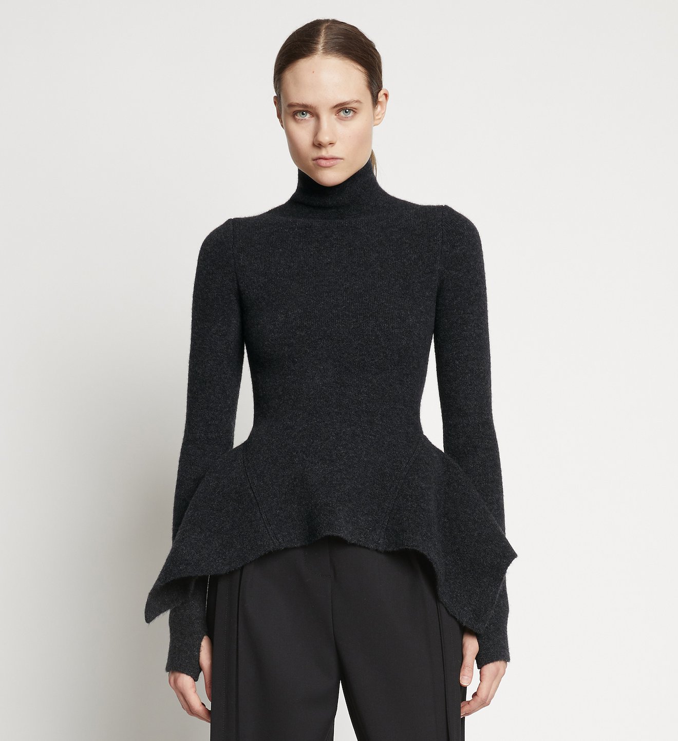 Midweight Wool Turtleneck Sweater