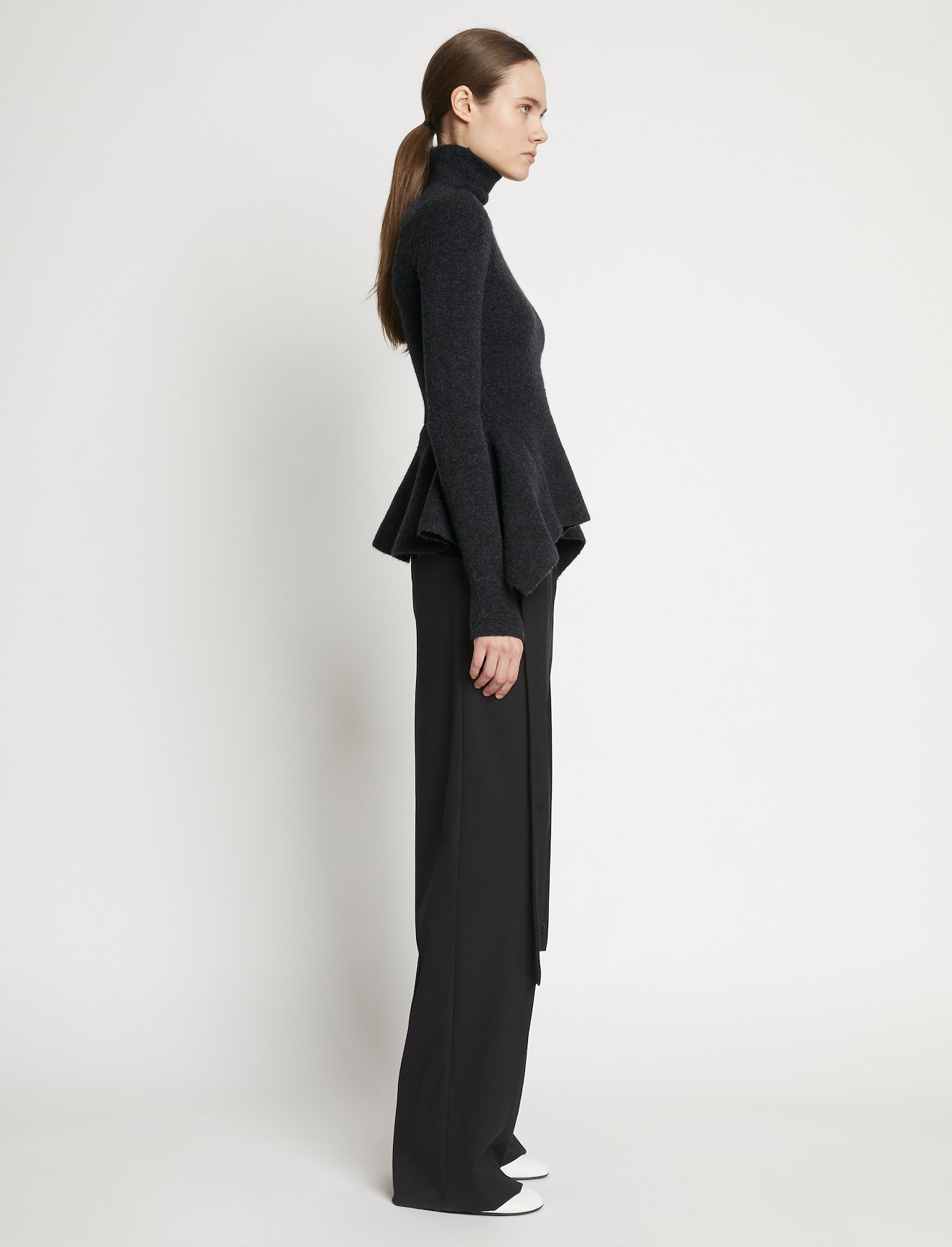 Midweight Wool Turtleneck Sweater #2