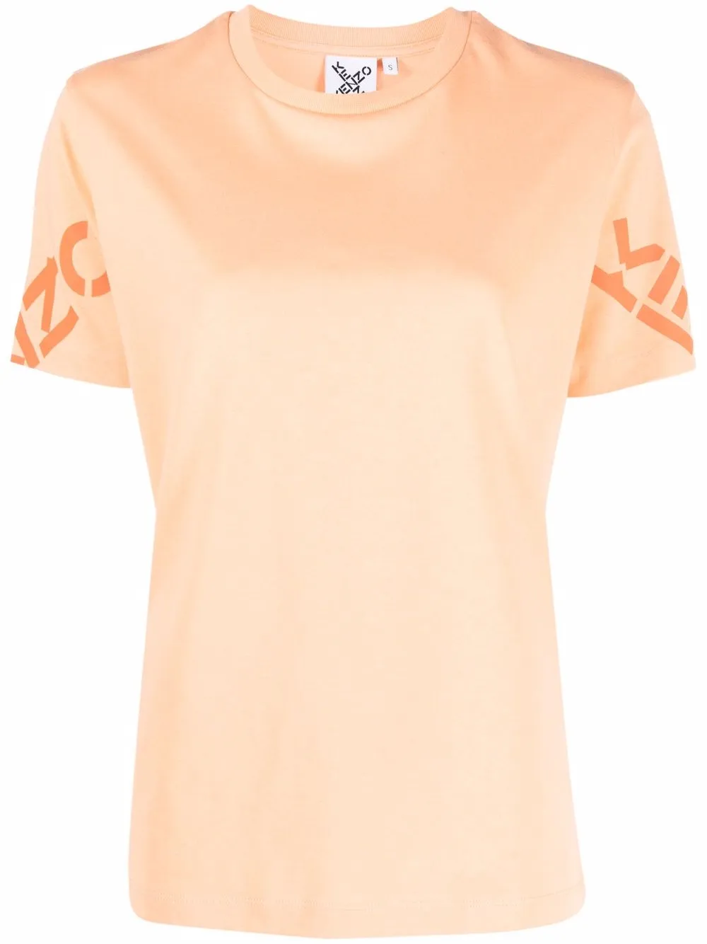 

Kenzo logo-print cotton T-shirt - Orange