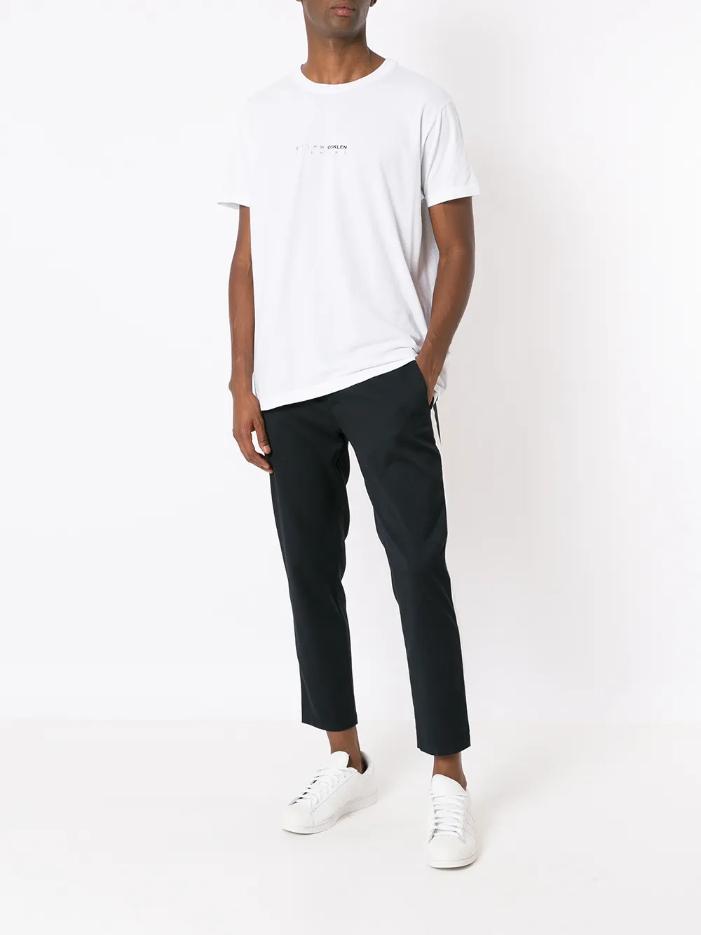 Osklen T-shirt met print - Wit