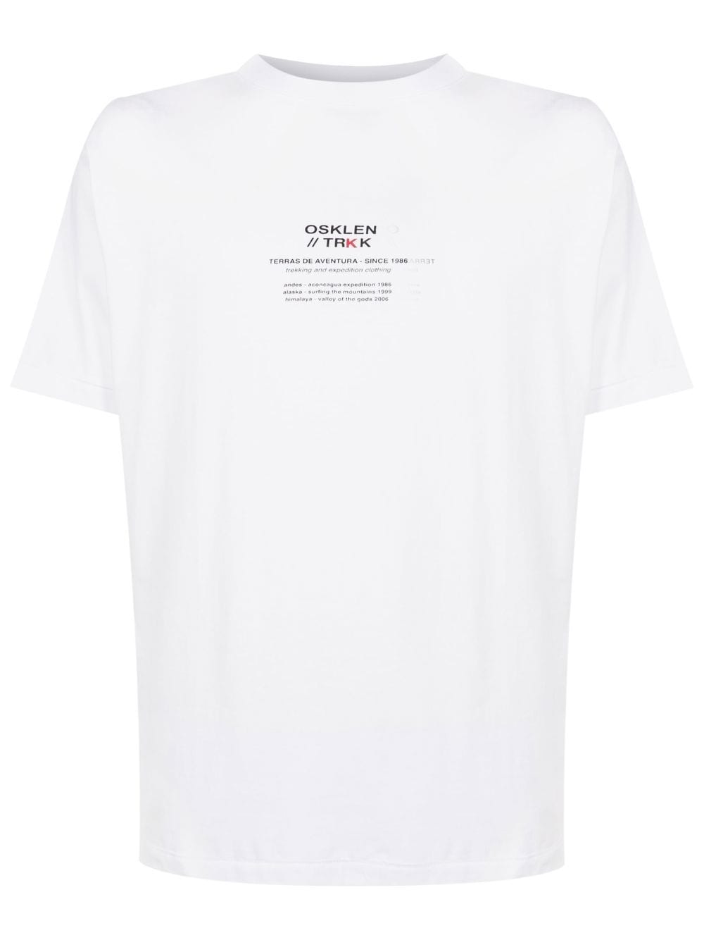 

Osklen logo print T-shirt - White