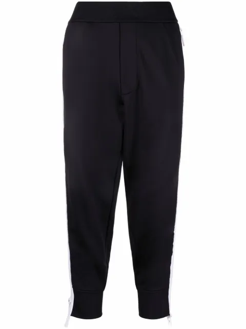 DSQUARED2 Maple Leaf zip-detail track pants Women