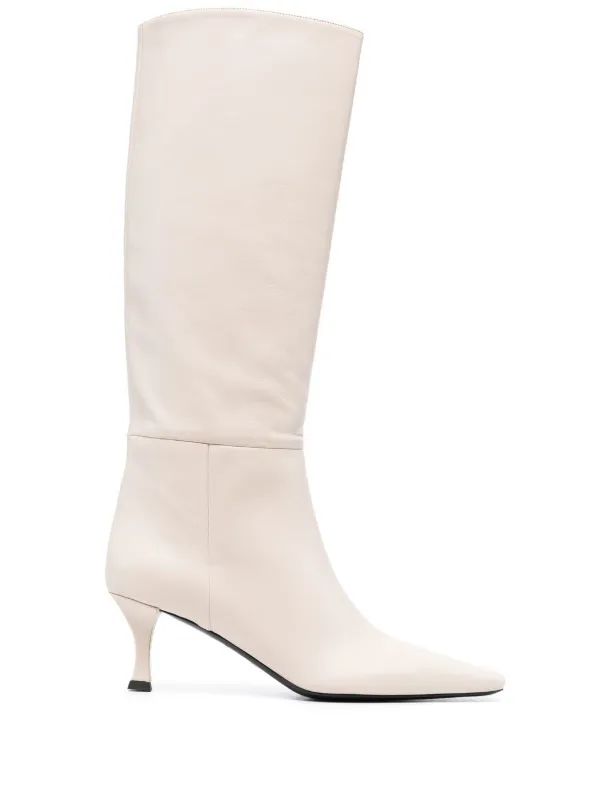 Proenza Schouler Trap Knee-high Boots in White