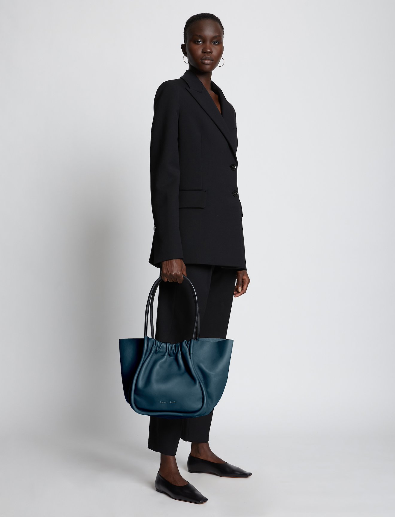 Large Ruched Tote #2