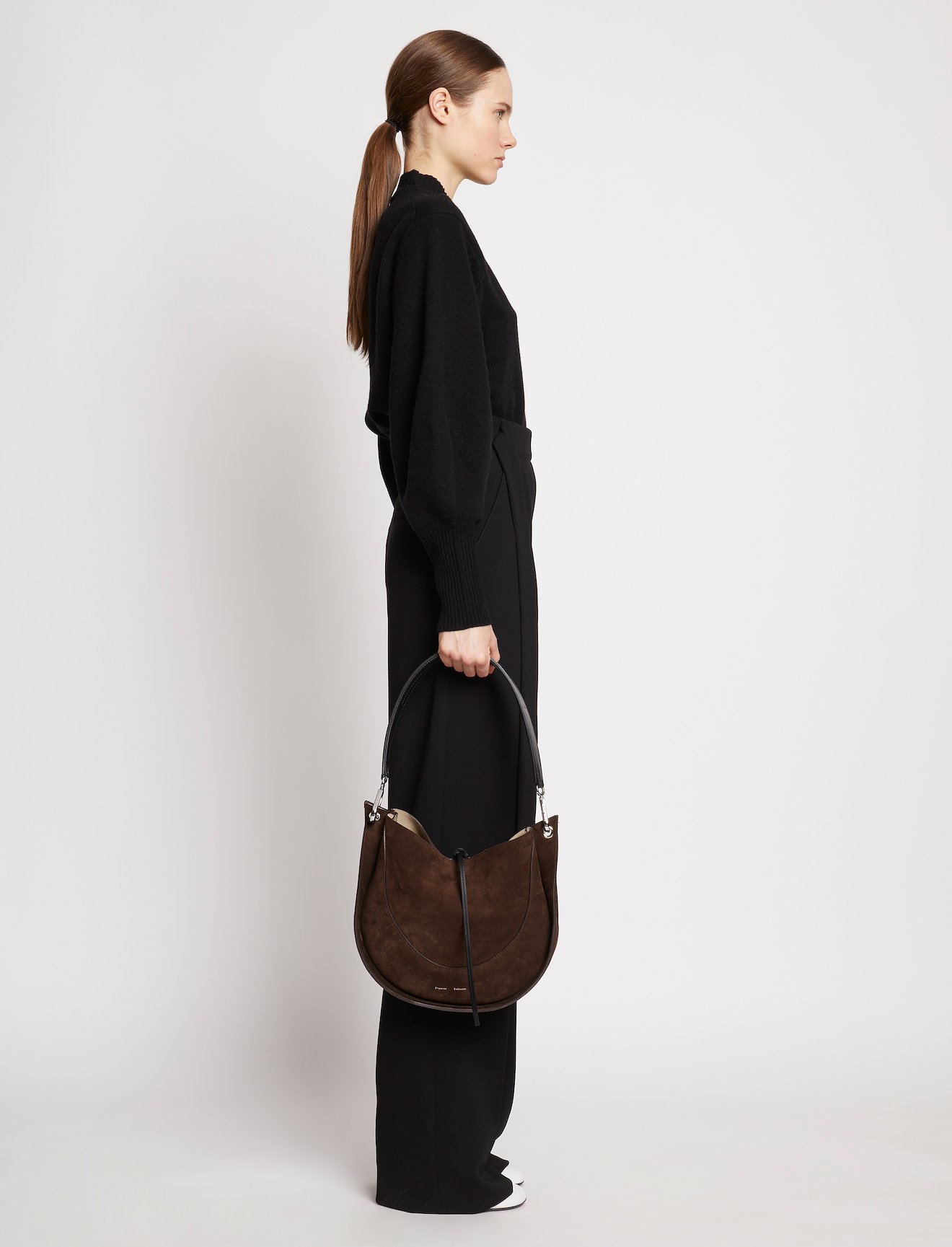 Arch Suede Shoulder Bag #2