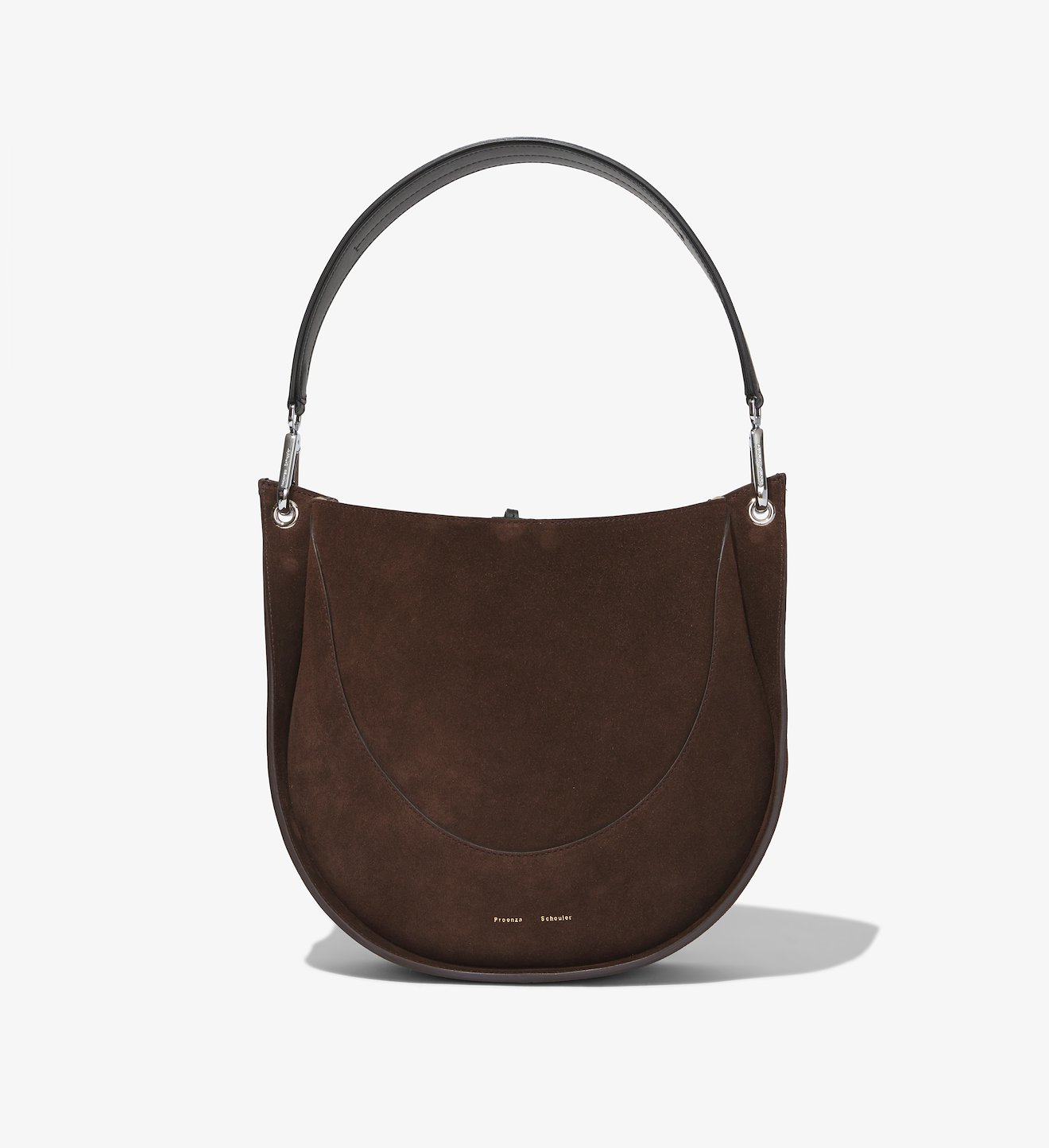 Arch Suede Shoulder Bag