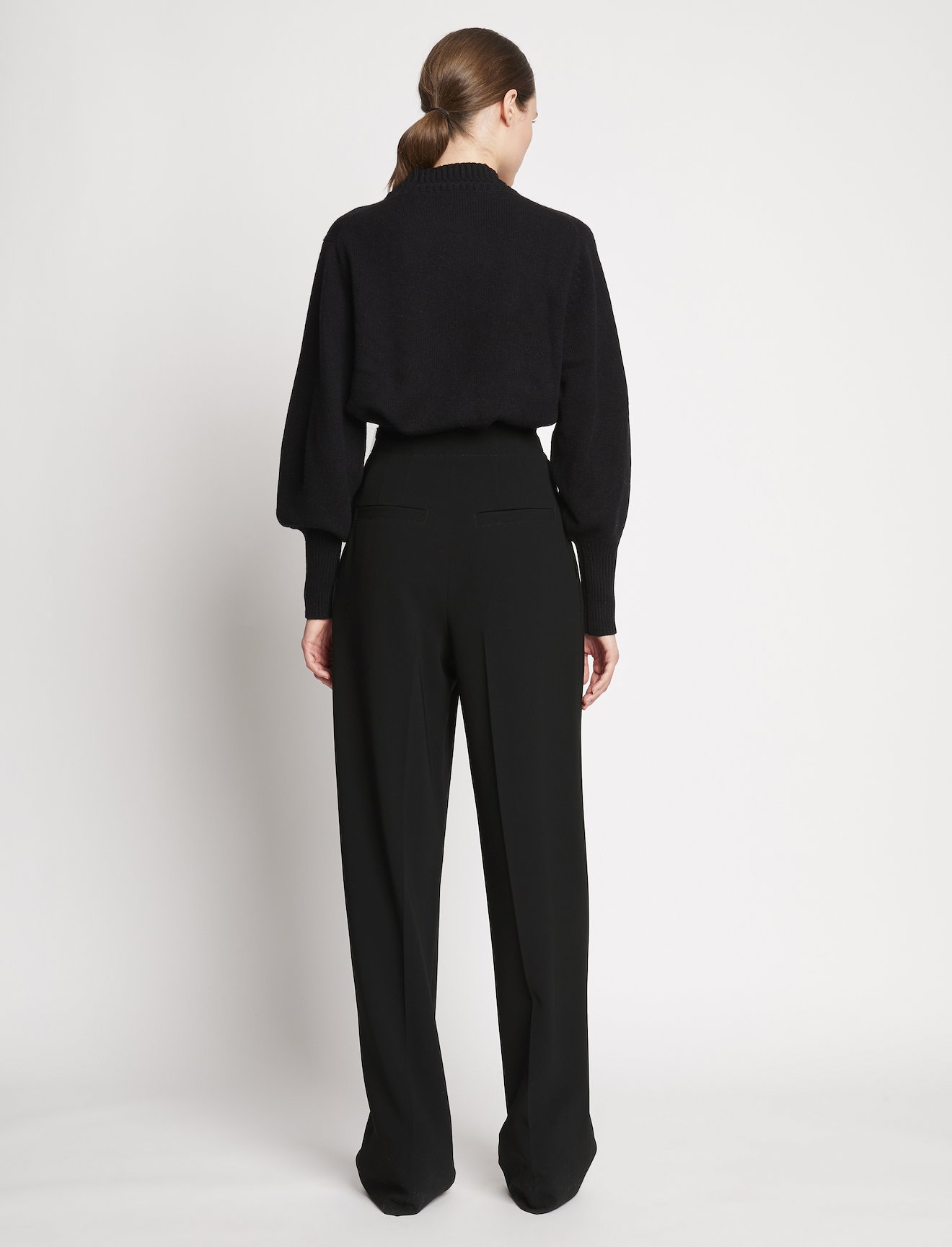 Matte Viscose Crepe Pants #2