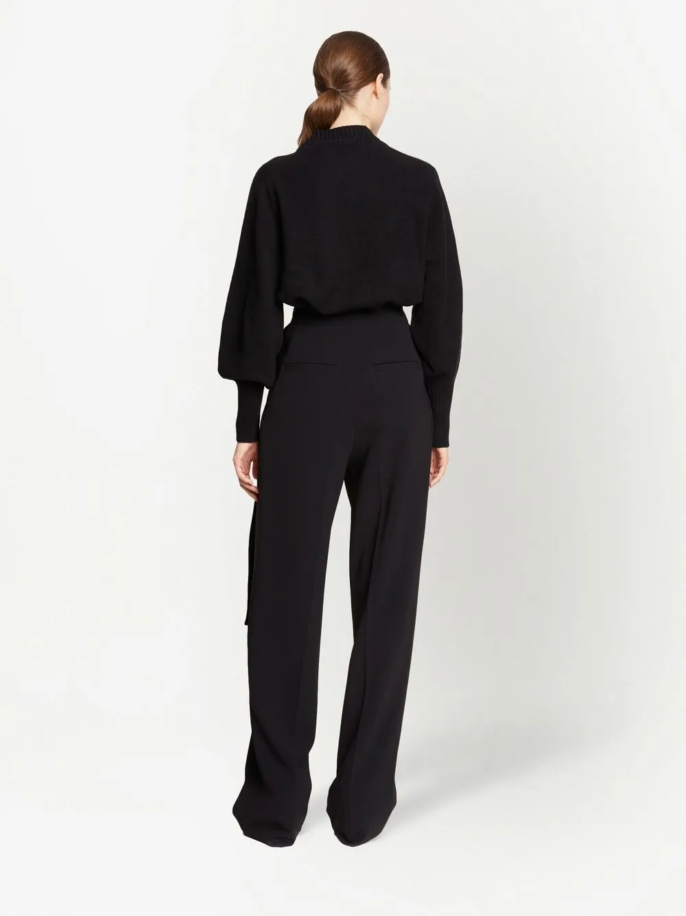 Proenza Schouler high waist crepe trousers Women