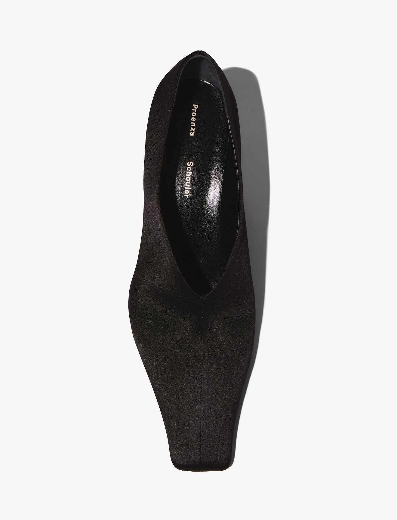 Satin Trap Pumps #3