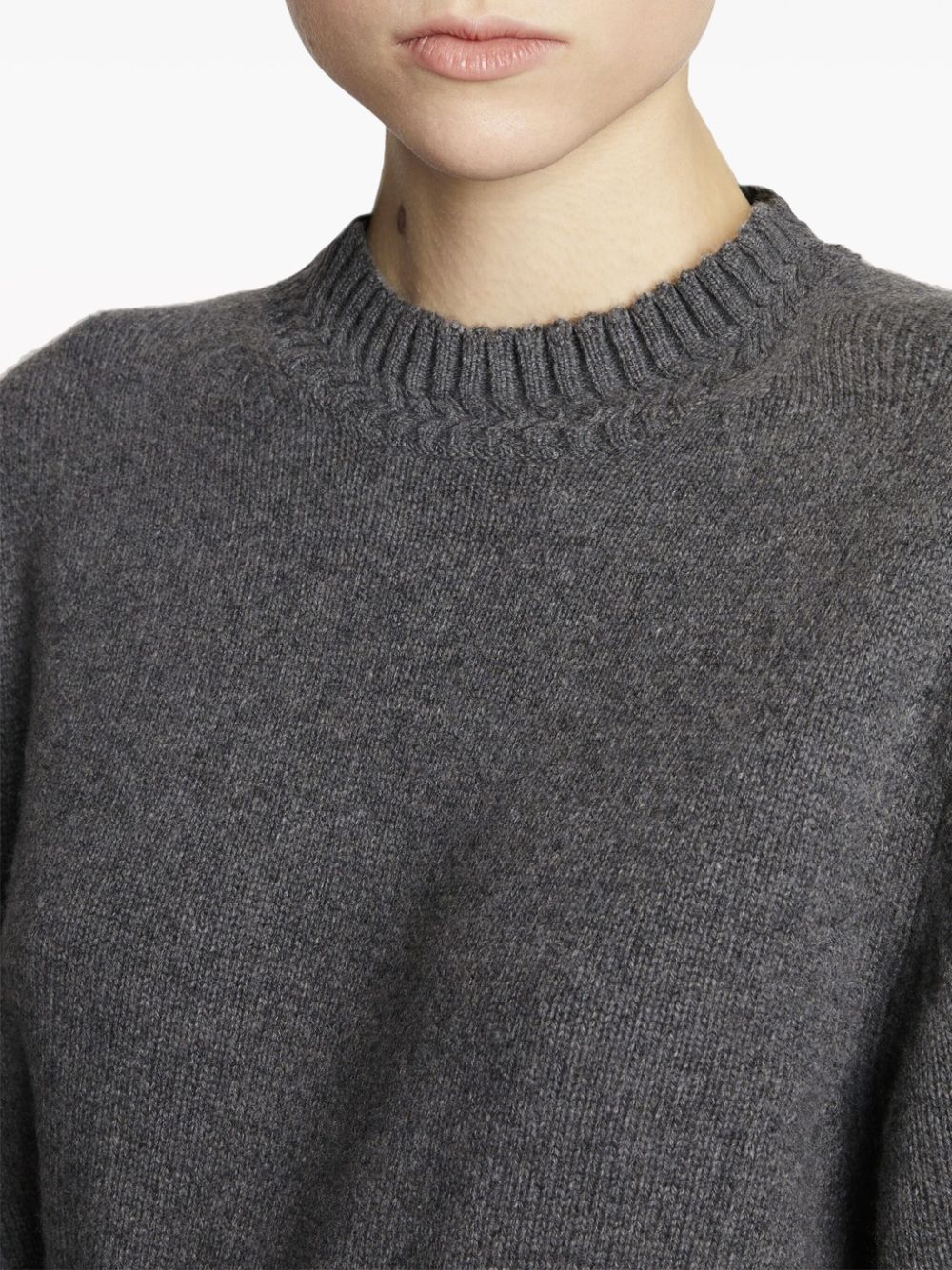 Proenza Schouler ribbed-knit balloon-sleeves jumper Women