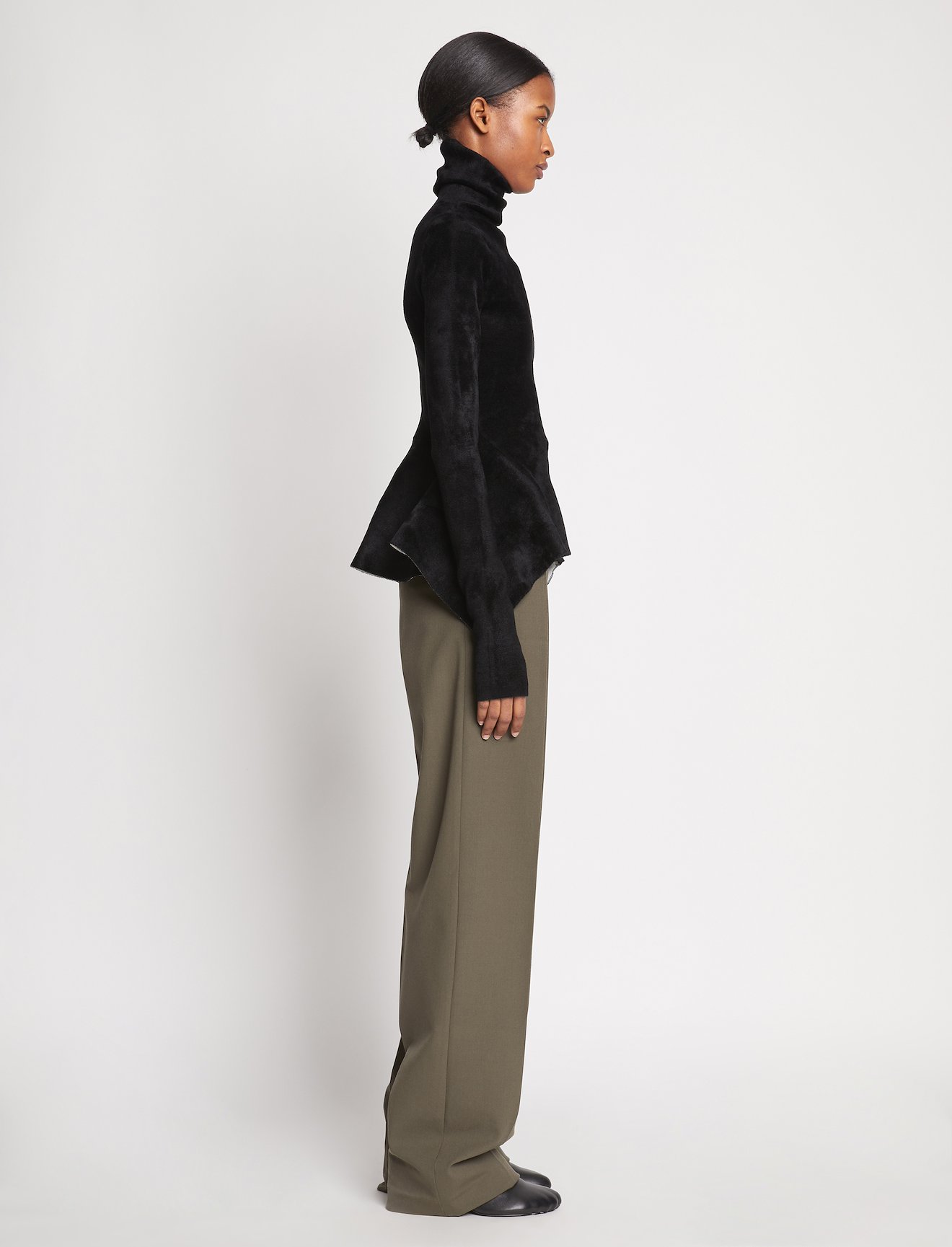 Compact Velvet Knit Top #2