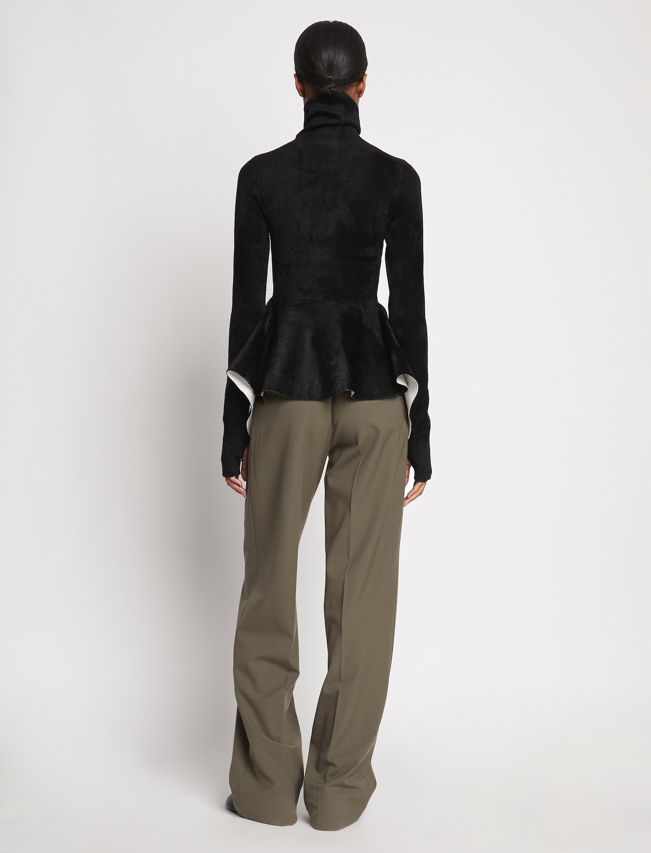 Compact Velvet Knit Top #3