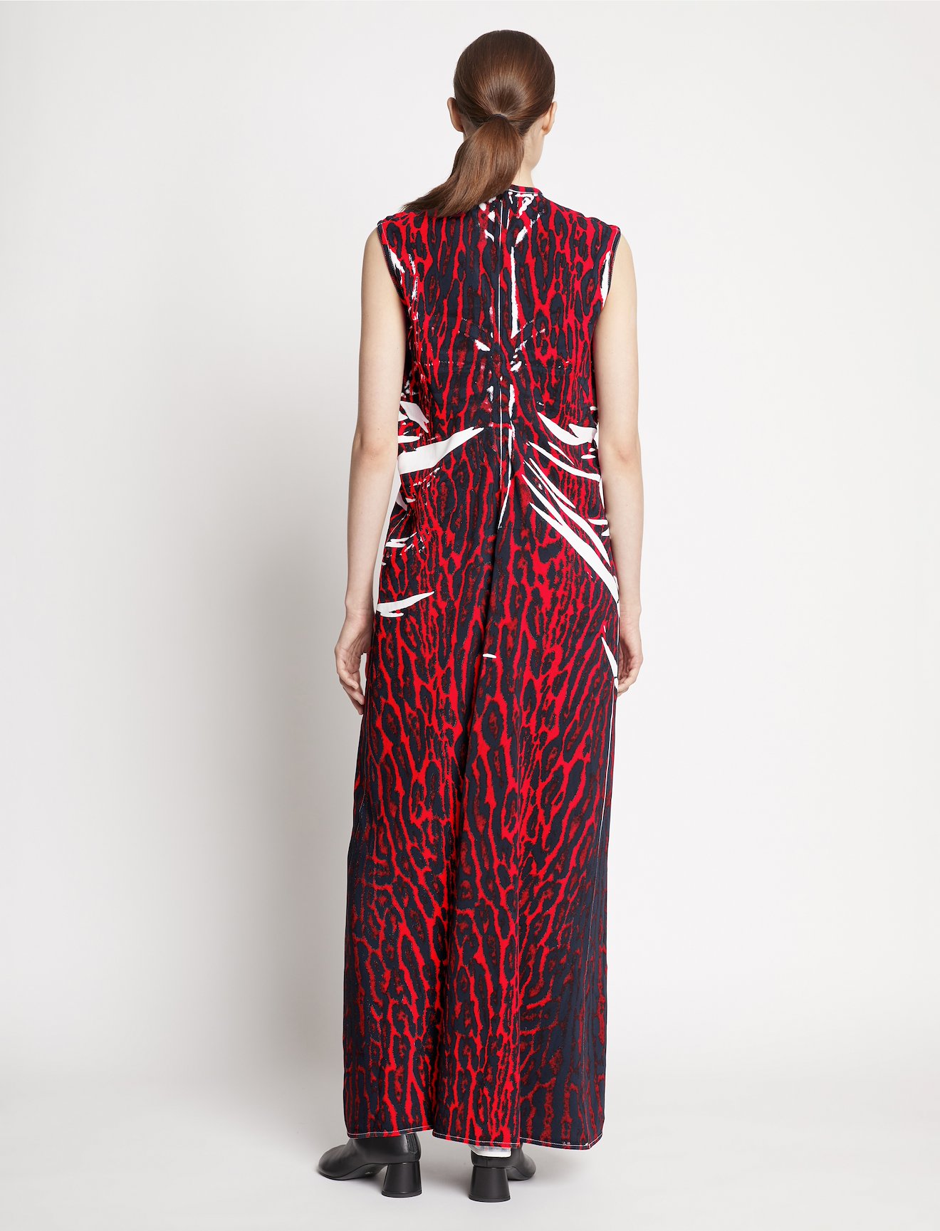 Garment Printed Crepe Dress #2