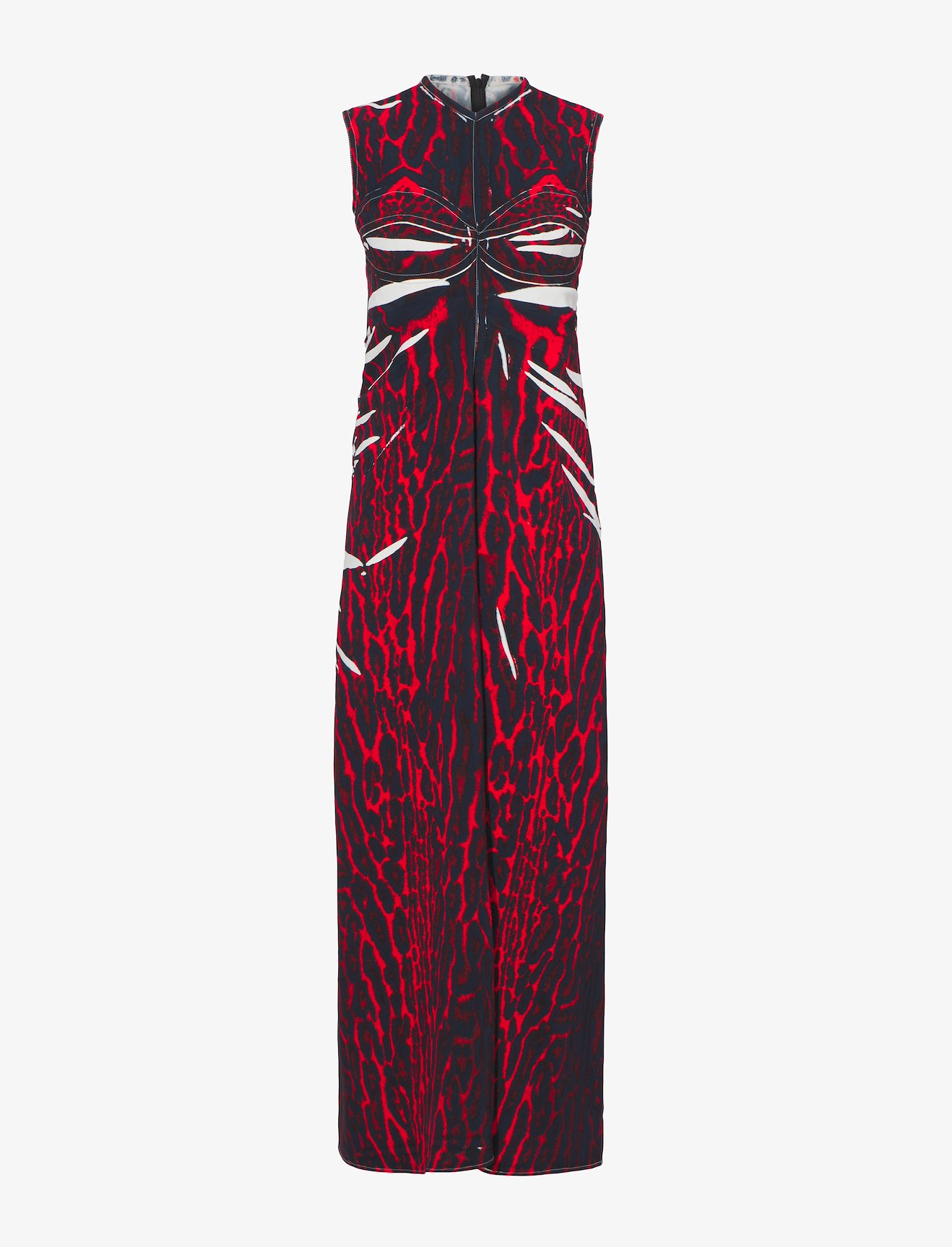 Garment Printed Crepe Dress #4