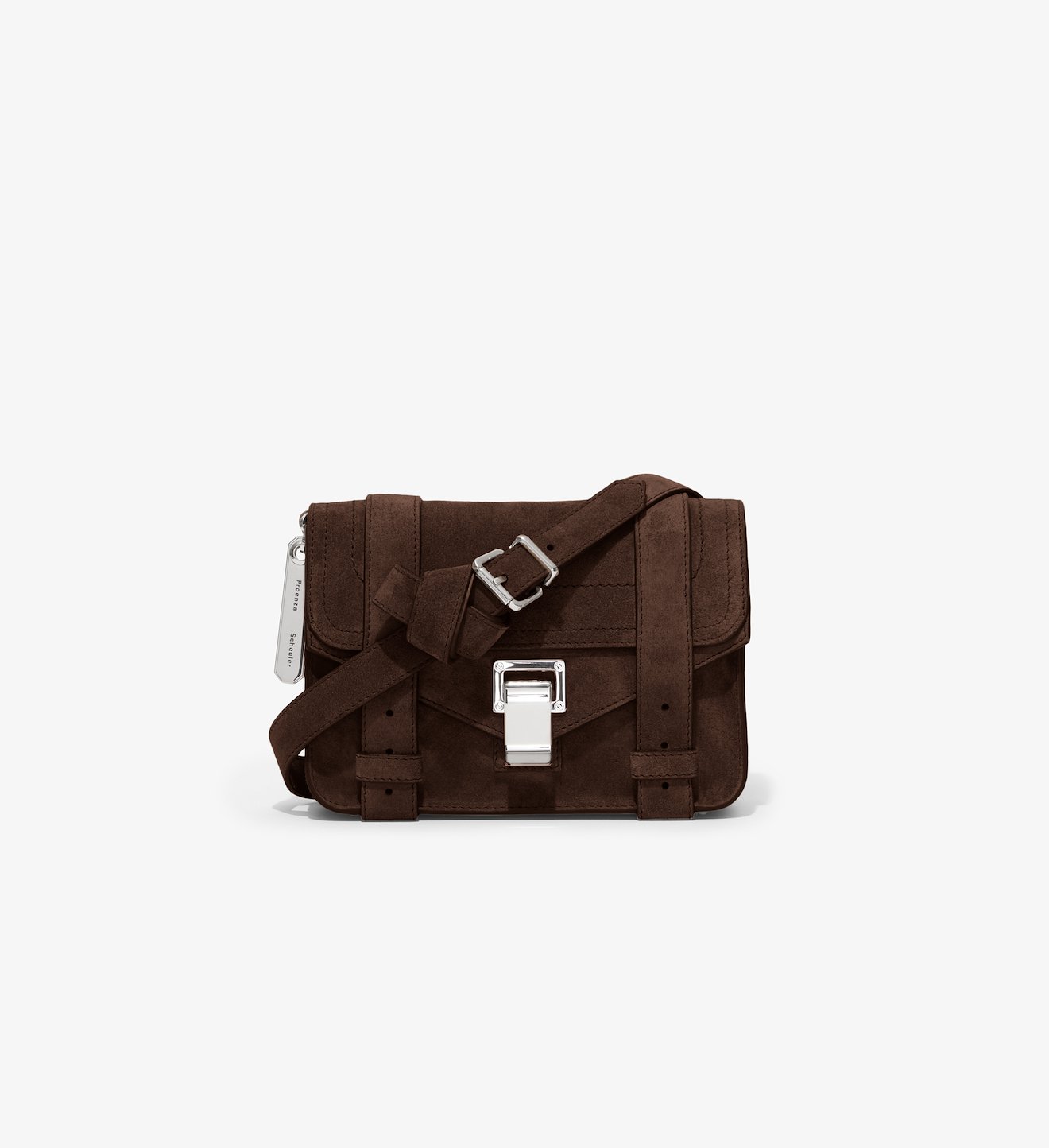 Suede Ps1 Mini Crossbody Bag