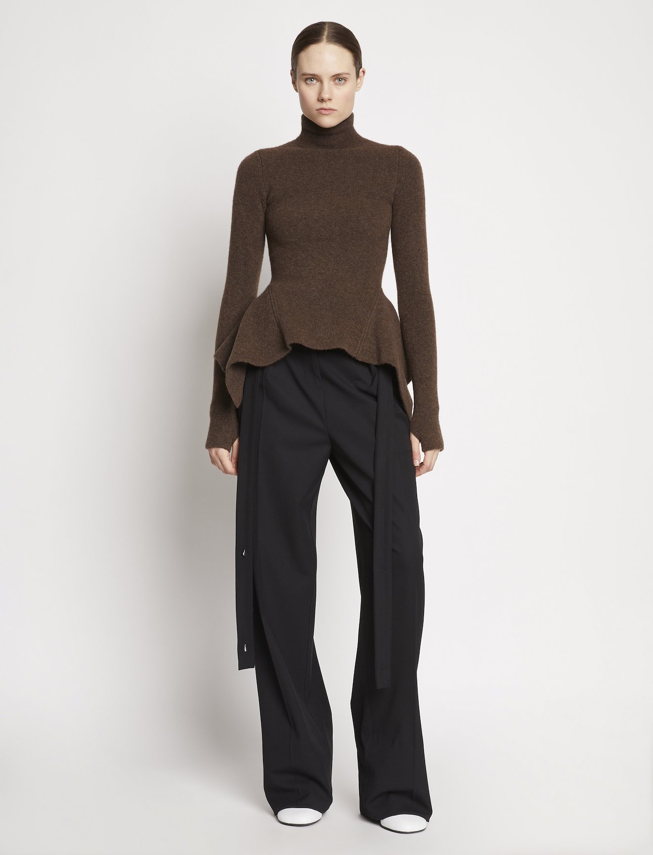 Midweight Wool Turtleneck Sweater #1