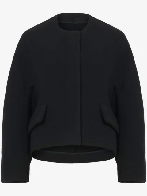 Proenza Schouler Melton wool boxy jacket