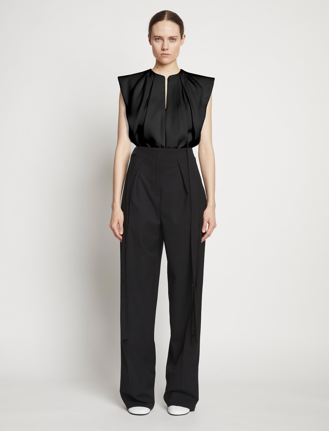 Matte Viscose Sleeveless Top #1