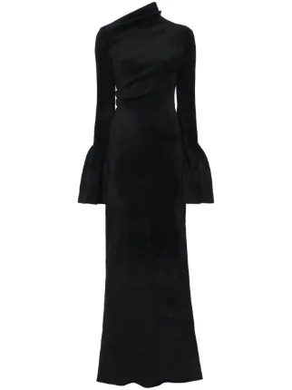 Proenza Schouler Velvet Knit Maxi Dress - Farfetch