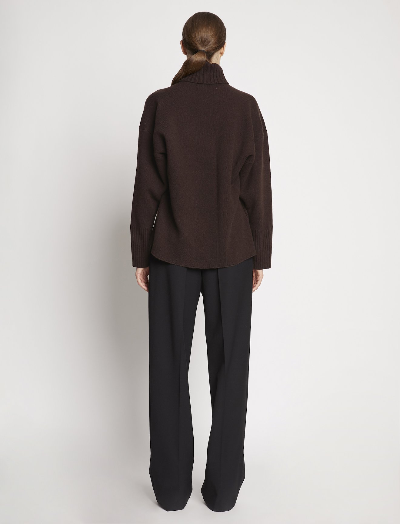 Doubleface Cashmere Oversized Turtleneck #3