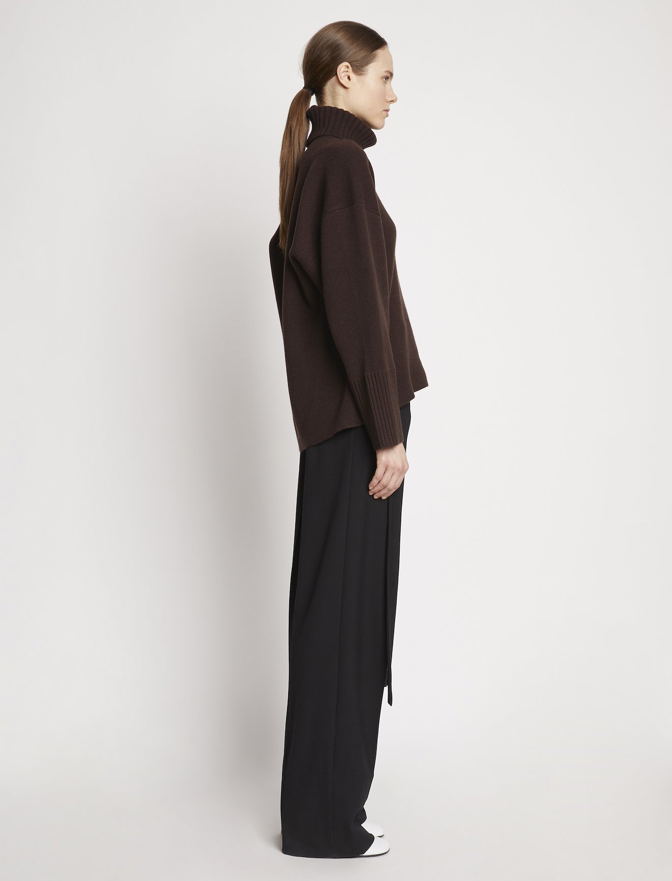 Doubleface Cashmere Oversized Turtleneck #2