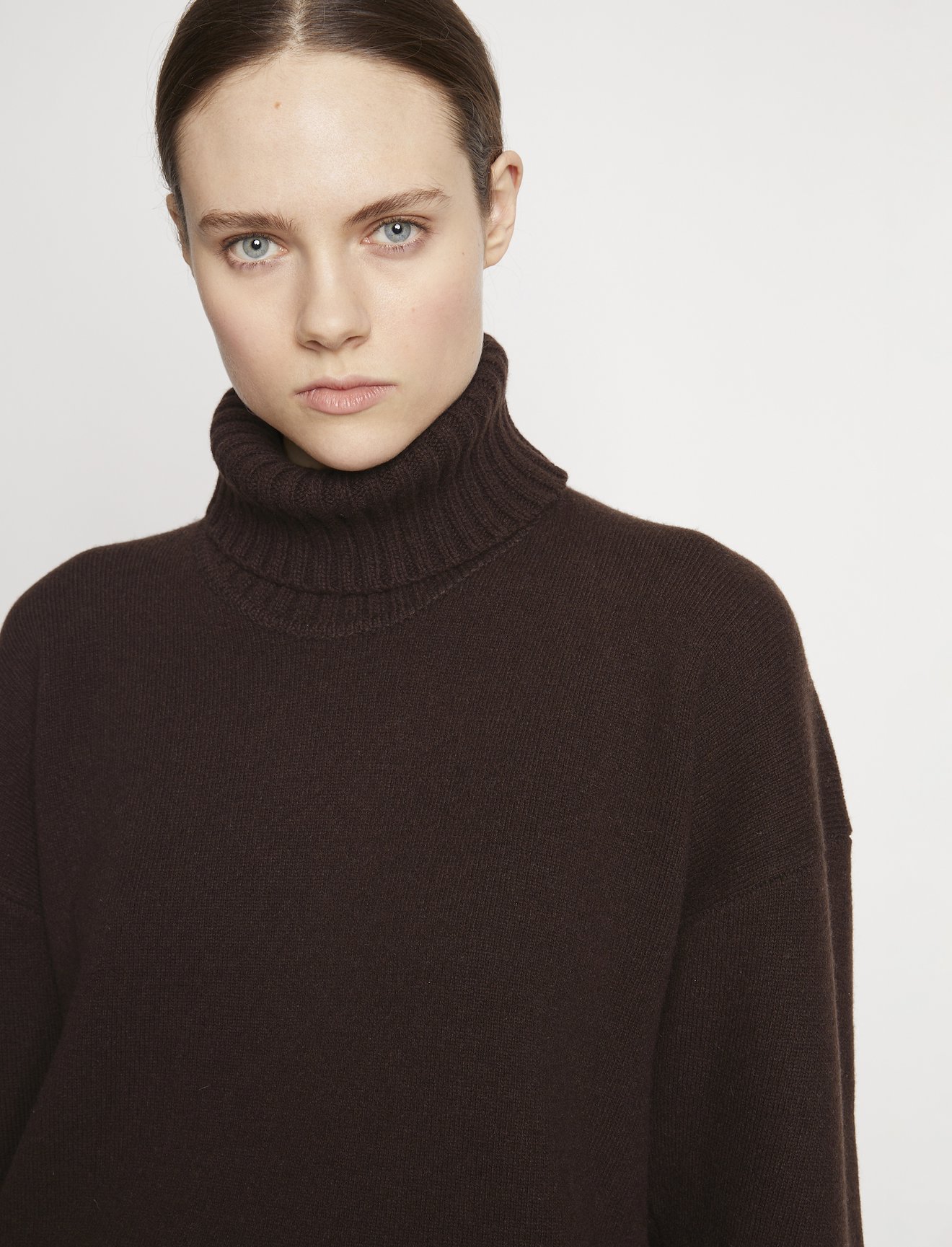 Doubleface Cashmere Oversized Turtleneck #4