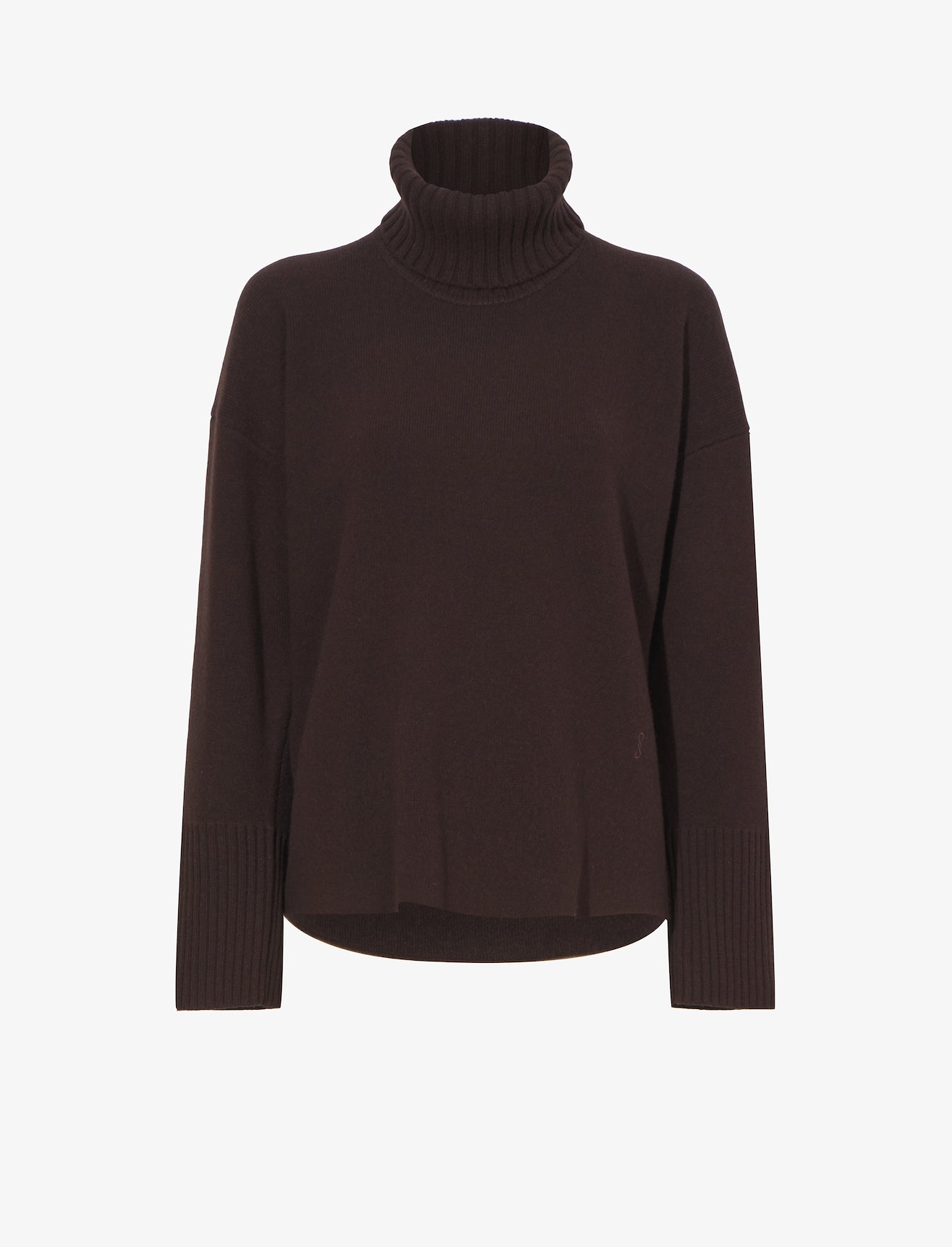 Doubleface Cashmere Oversized Turtleneck #5