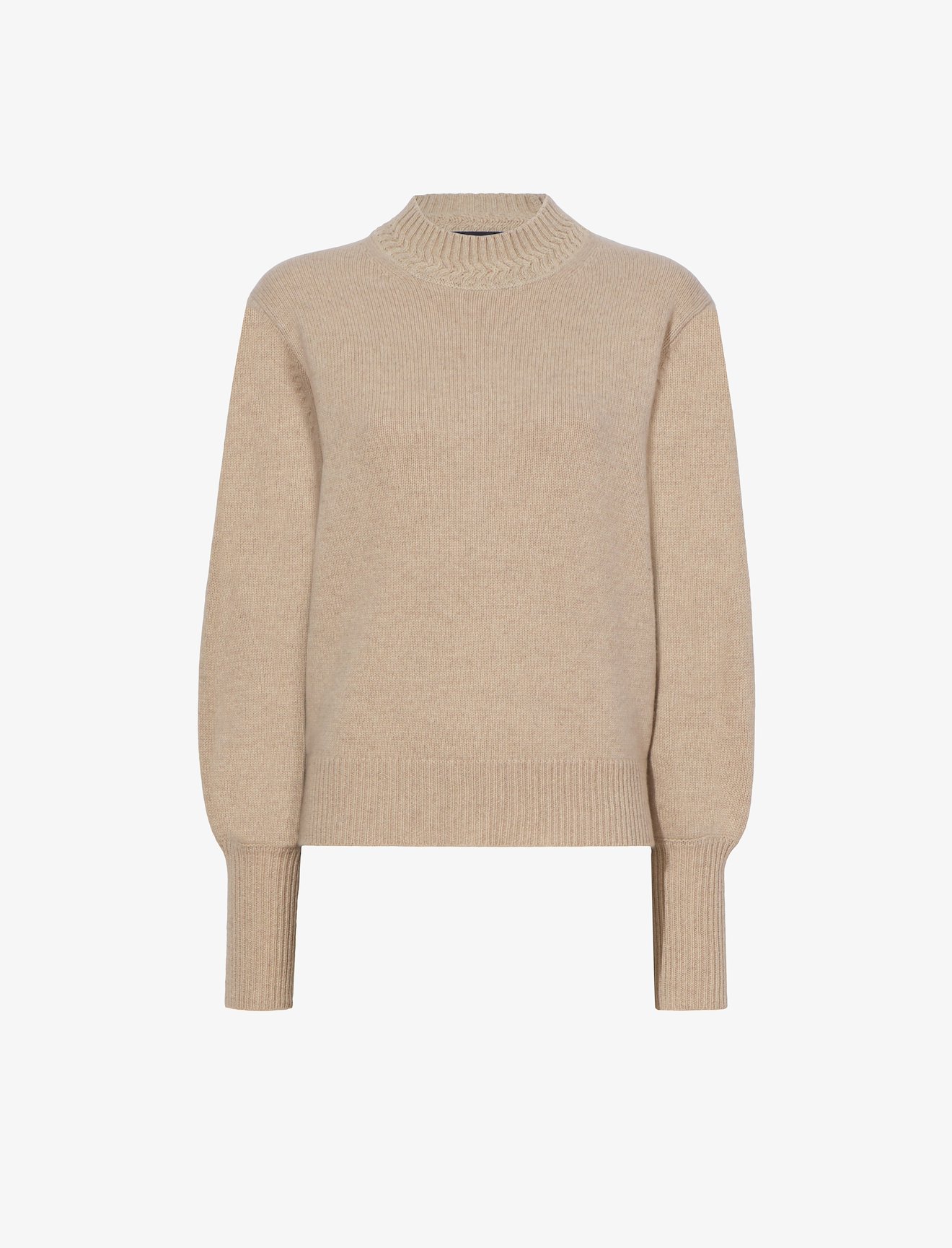 Eco Cashmere Balloon Sleeve Sweater #5