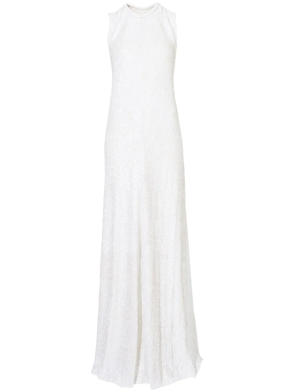 

Proenza Schouler vestido largo bordado - Blanco