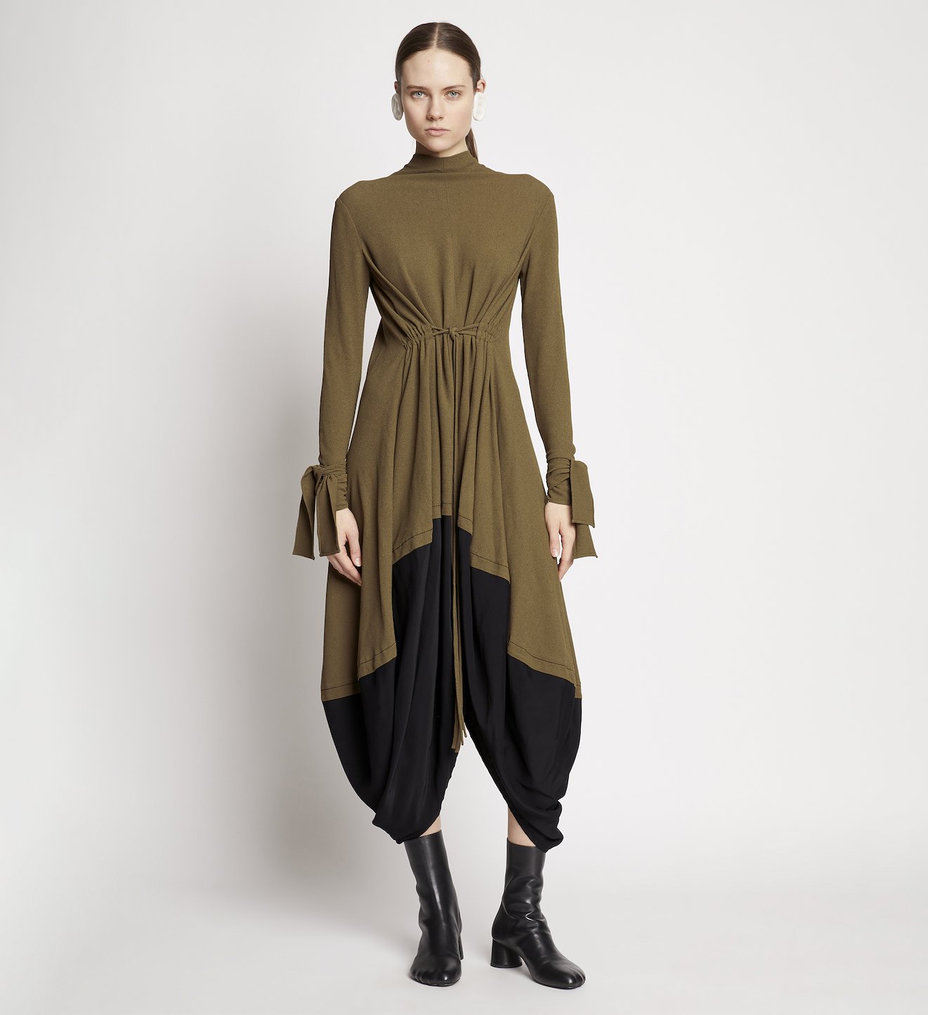 Viscose Marocaine Cinched Dress #1