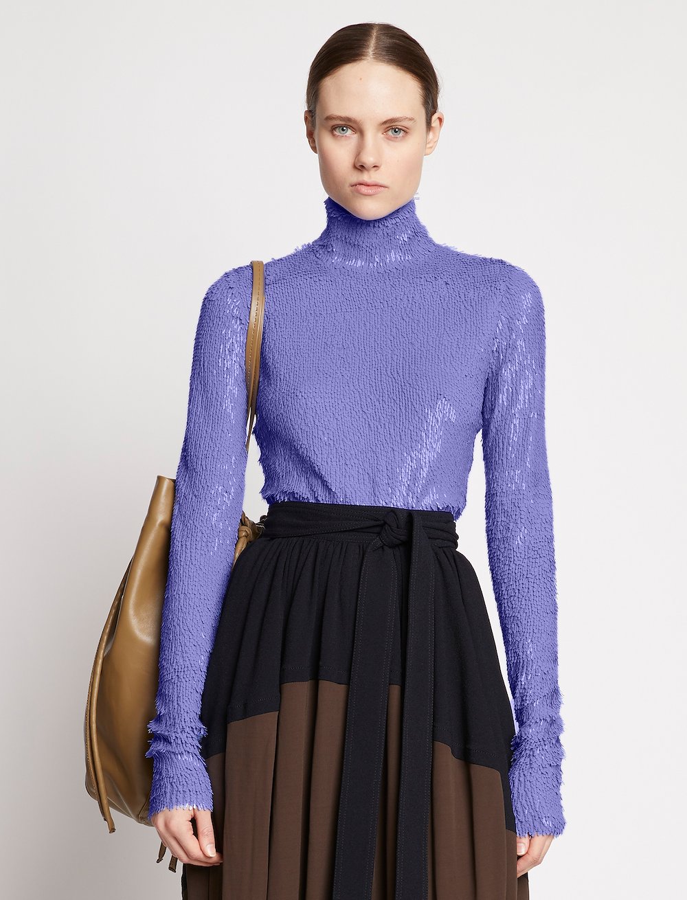 Faceted Sequin Top