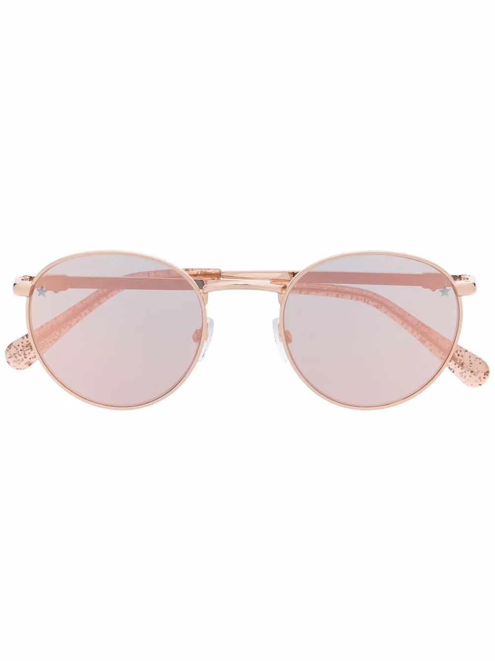 

Chiara Ferragni lentes de sol con armazón redonda - Dorado