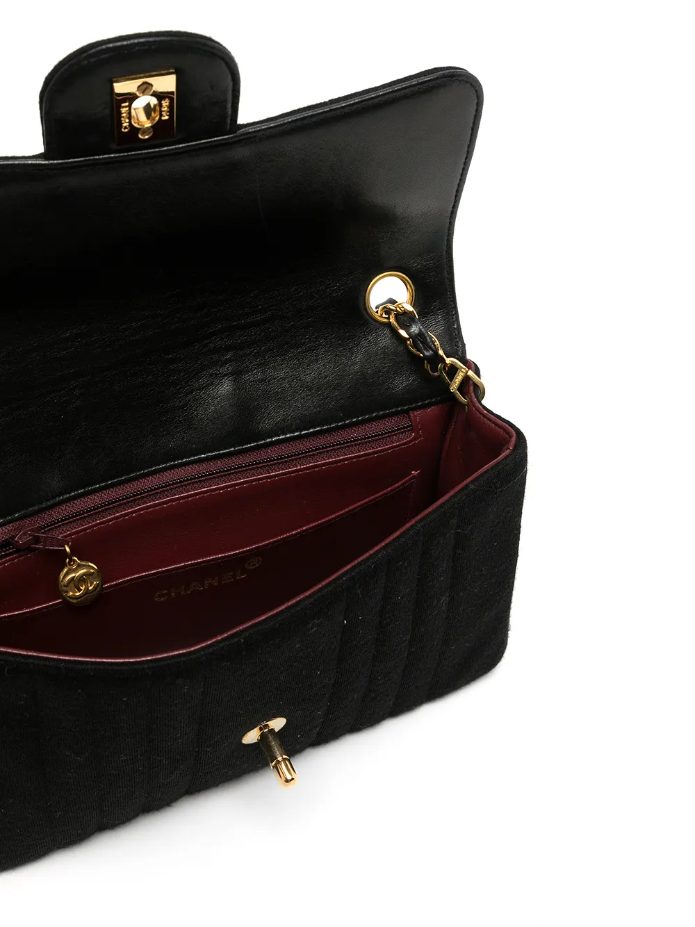 фото Chanel pre-owned маленькая сумка на плечо mademoiselle 1992-го года
