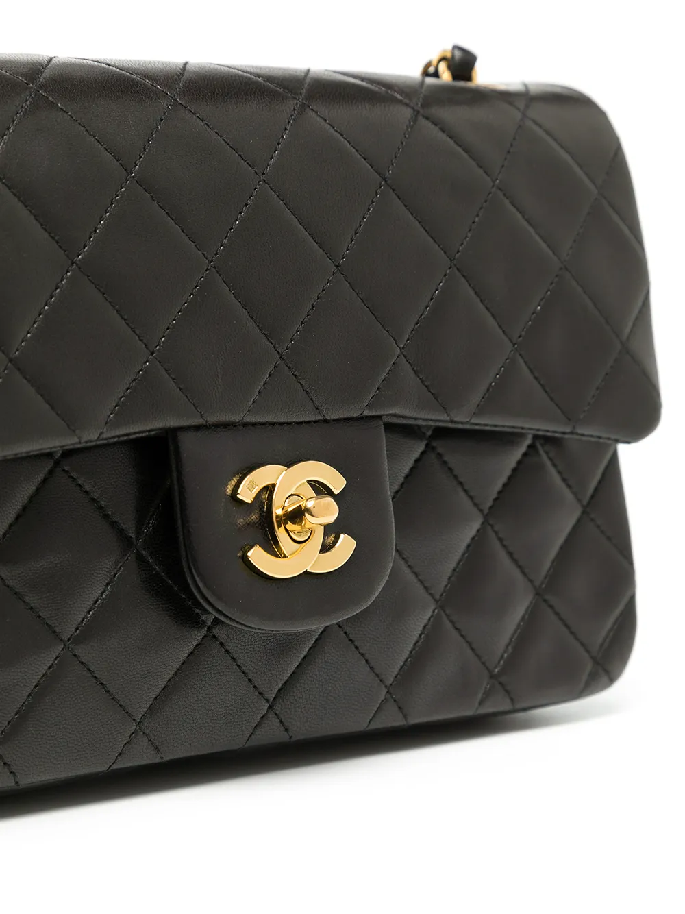 фото Chanel pre-owned маленькая сумка на плечо double flap 1995-го года