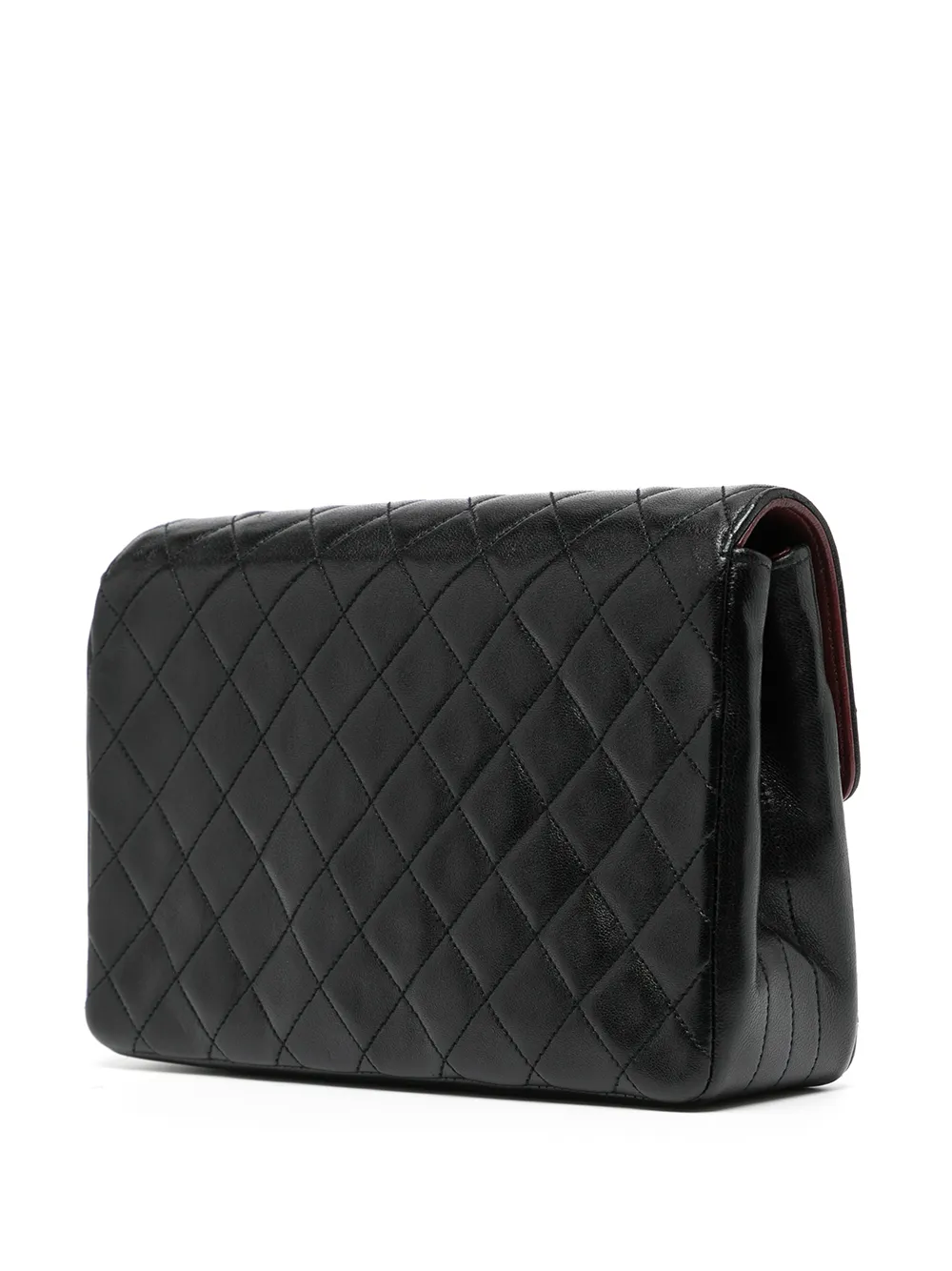 фото Chanel pre-owned маленькая стеганая сумка на плечо 1985-1990-х годов