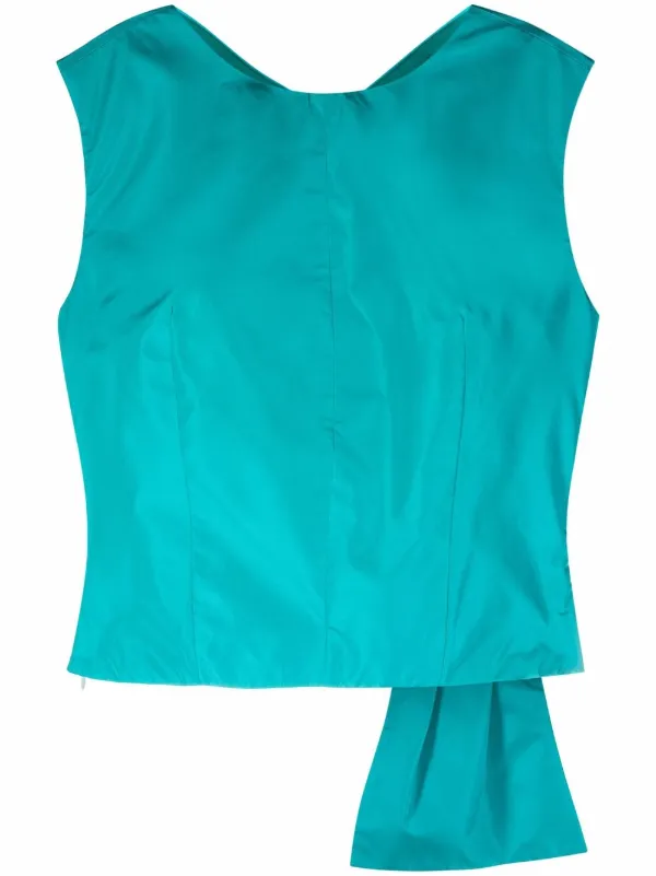 PINKO Metallic Wrap Top - Farfetch
