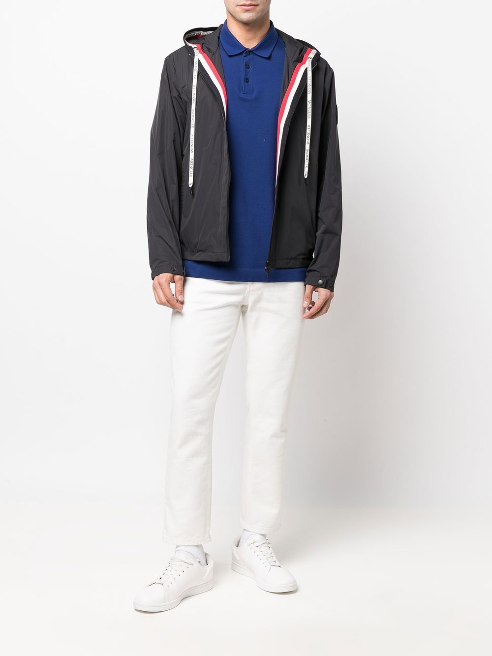 Moncler Jack met capuchon - Zwart