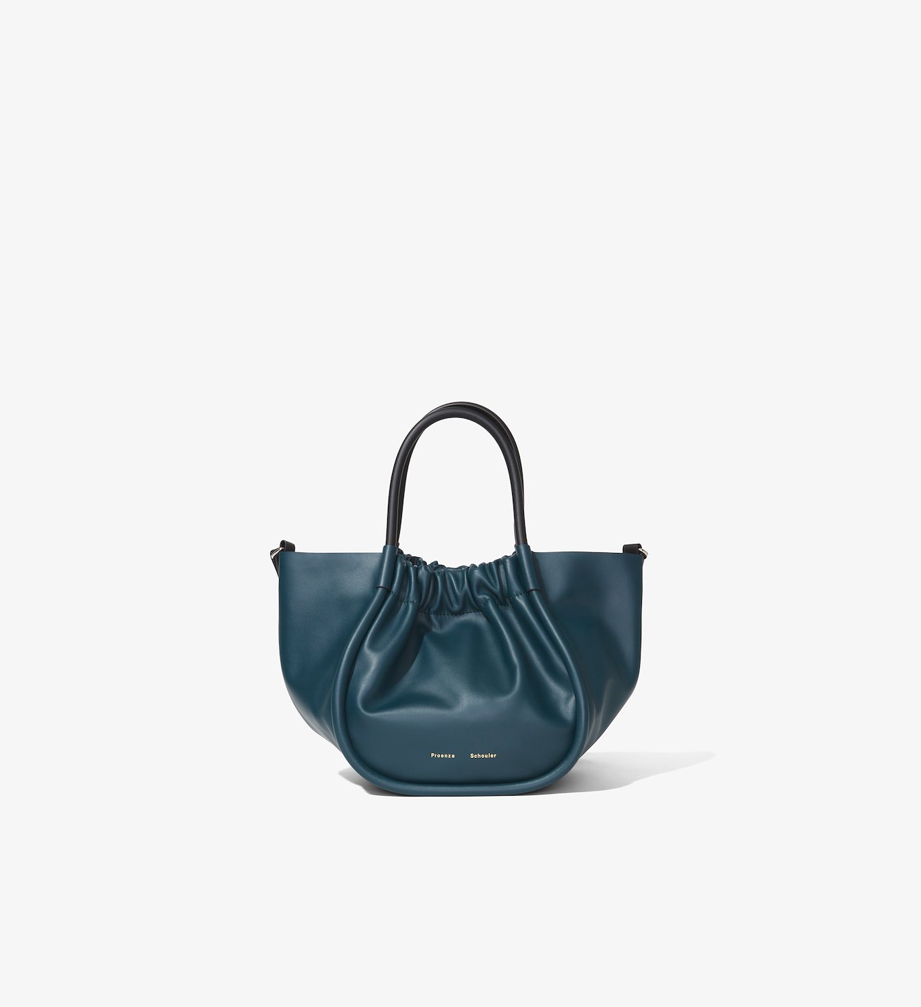 Small Ruched Crossbody Tote