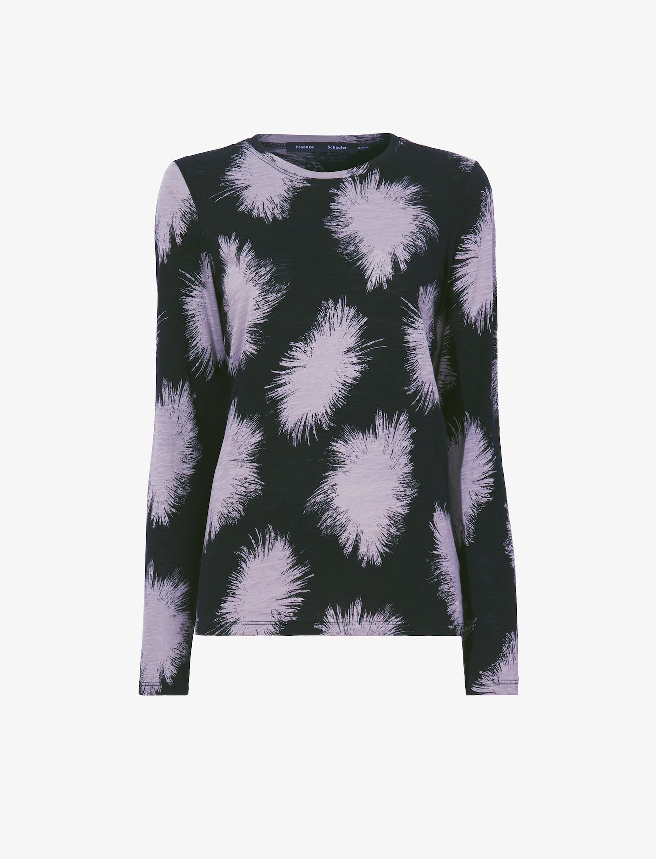 Feather Dot Print T-Shirt #5